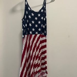 american flag dress spaghetti strap